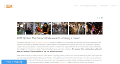 Desktop Screenshot of oaklandindieawards.com
